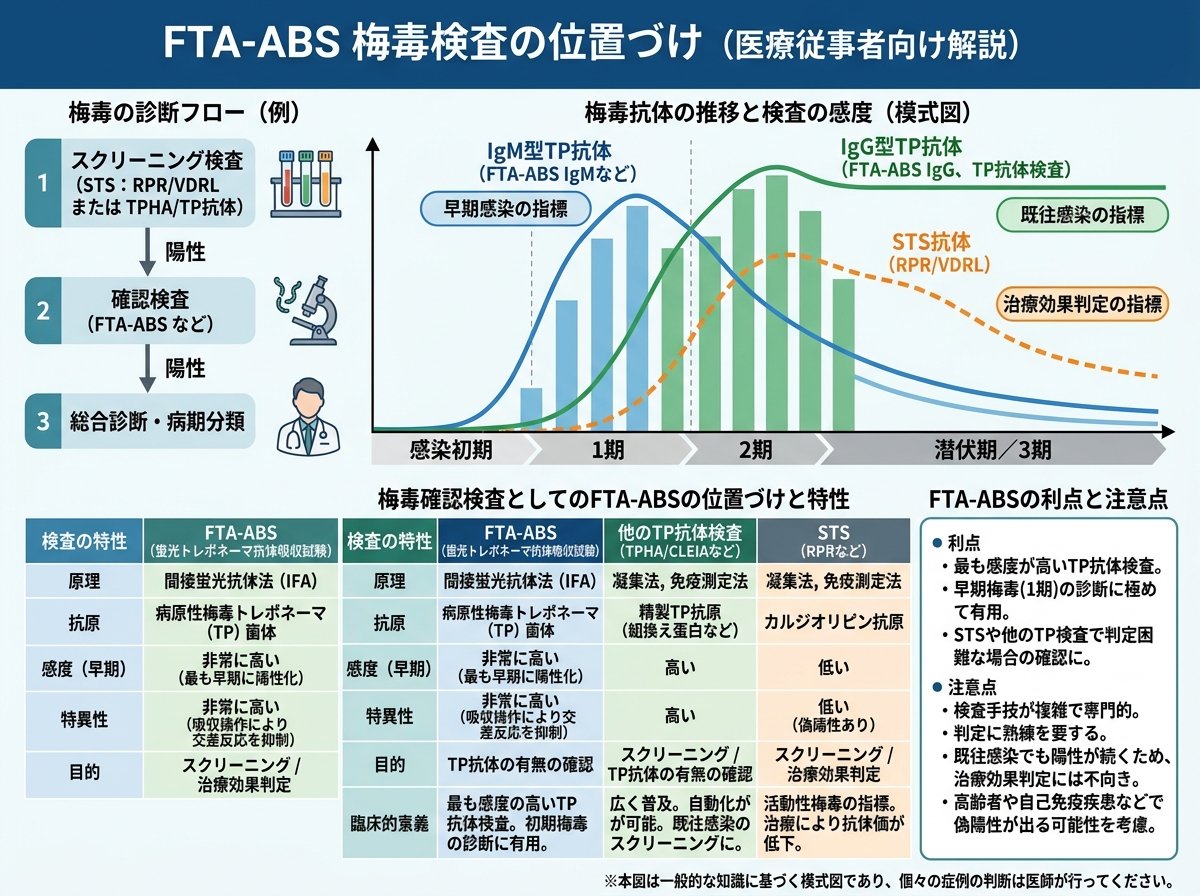 FTA-ABS 梅毒 検査の位置づけ