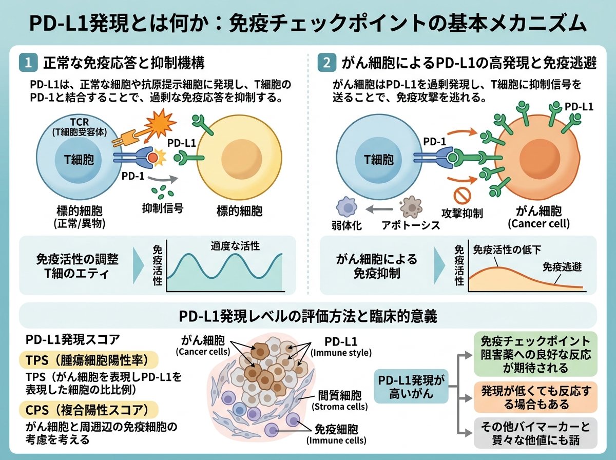 PD-L1発現とは何か：免疫チェックポイントの基本メカニズム