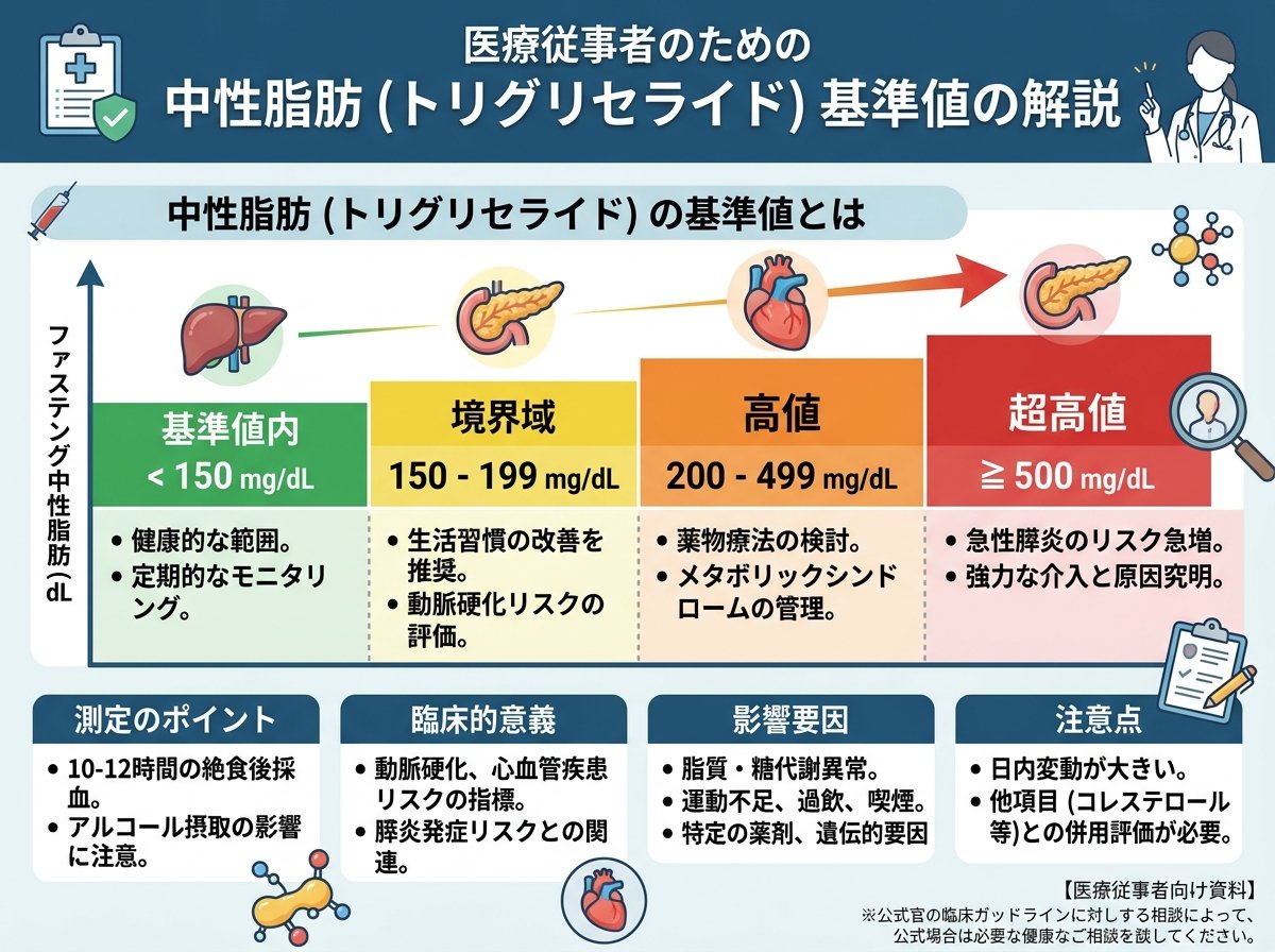 中性脂肪の基準値とは