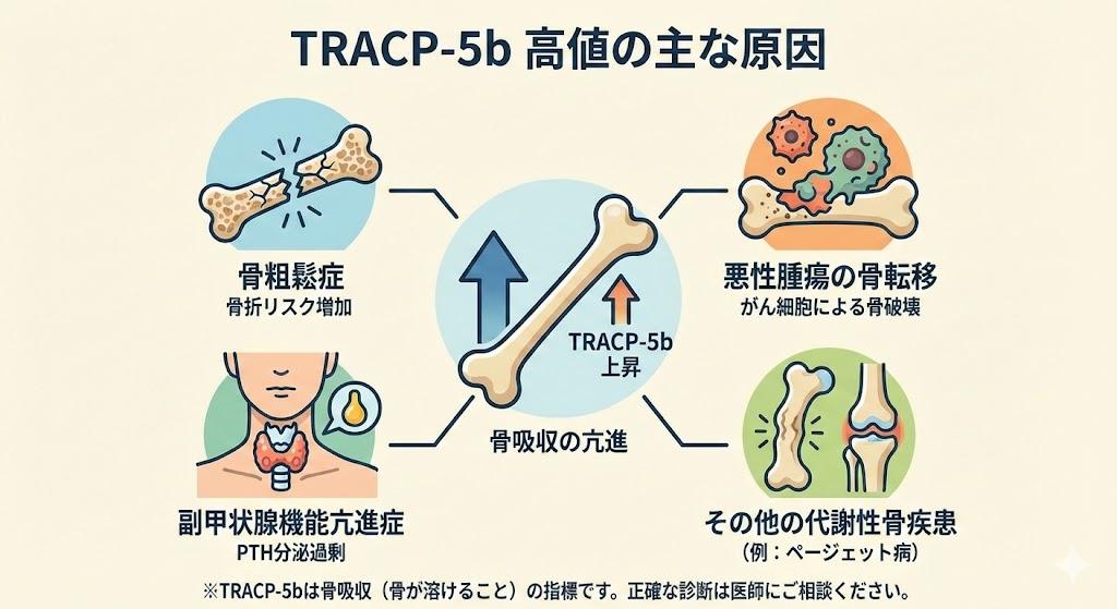 TRACP-5b 高値 原因について