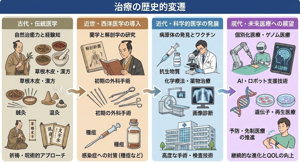 治療の歴史的変遷