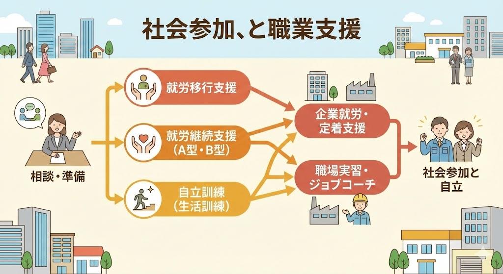 社会復帰と就労支援