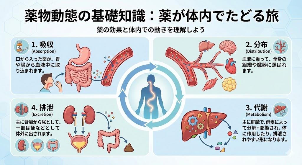 薬物動態の基礎知識