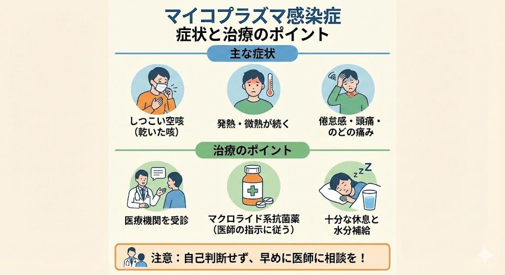 マイコプラズマの症状と治療方法