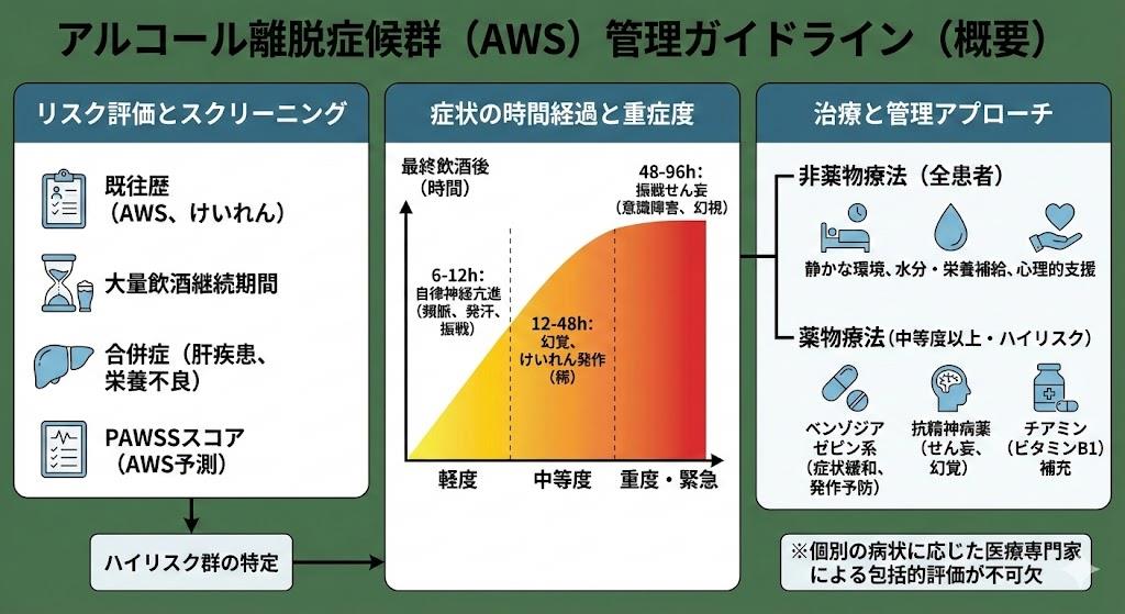 アルコール離脱症候群ガイドライン