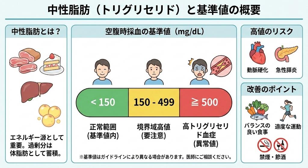 中性脂肪と基準値