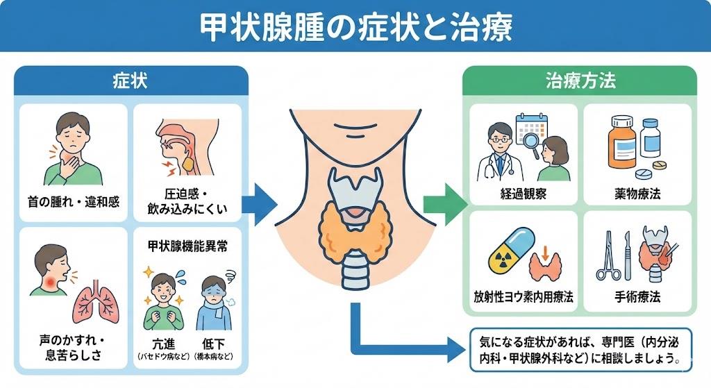 甲状腺腫の症状と治療方法