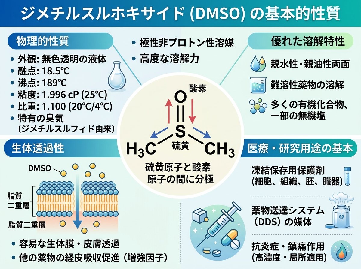 ジメチルスルホキサイドの基本的性質