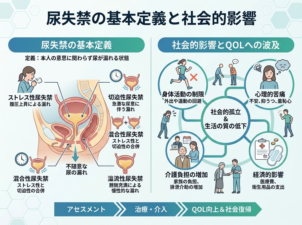 尿失禁の基本定義と社会的影響