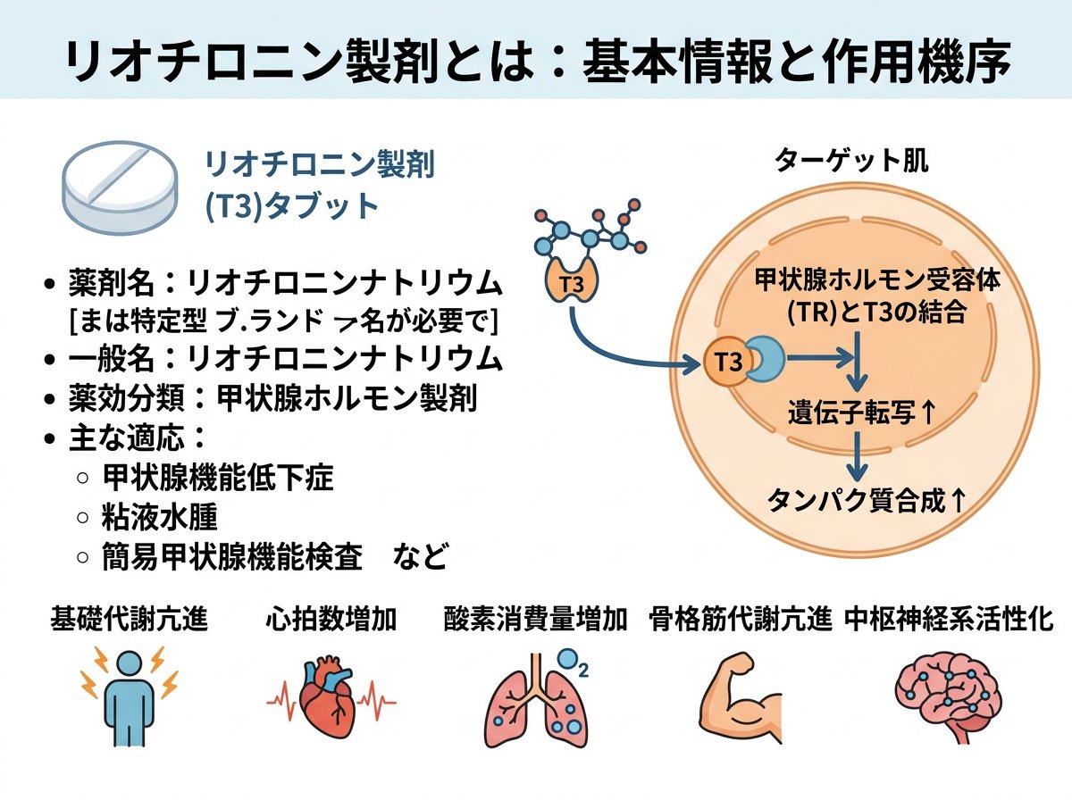 リオチロニン製剤とは：基本情報と作用機序