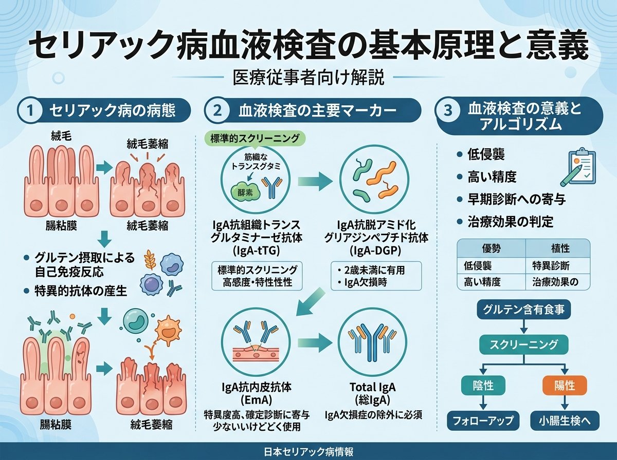 セリアック病血液検査の基本原理と意義