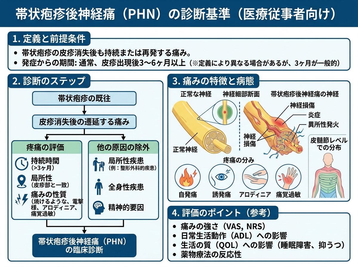 帯状疱疹後神経痛の診断基準