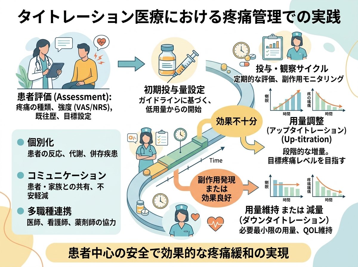 タイトレーション医療における疼痛管理での実践